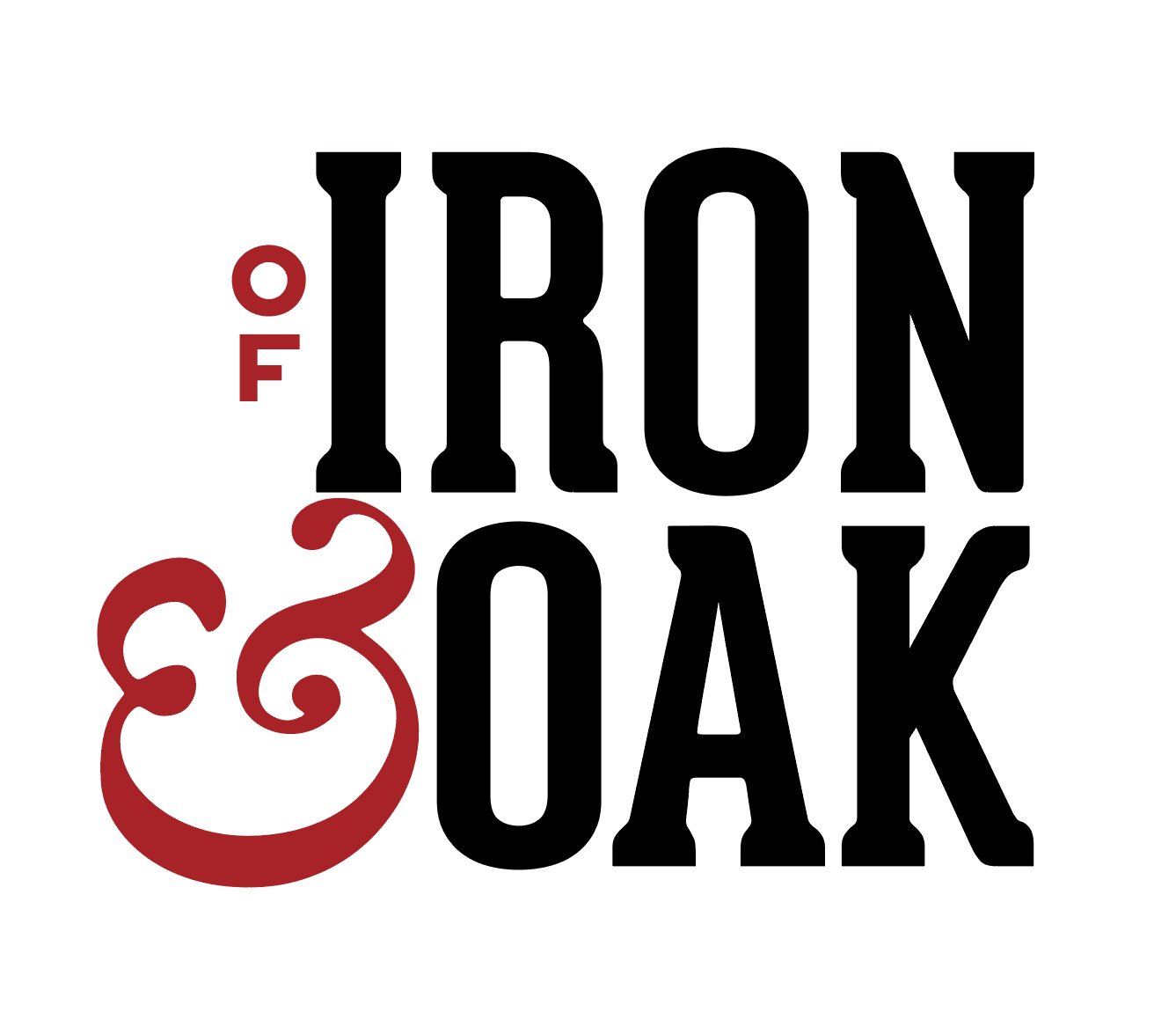 of Iron & Oak Logo